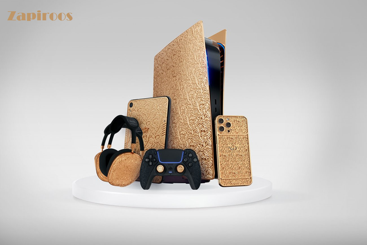 کاویار PS5، ایرپادز مکس و آیفون ۱۳ پرو مکس ساخته‌شده از جنس طلا را رونمایی کرد