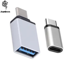 مبدل OTG USB-C مدل D-11 به همراه مبدل microUSB به USB-C