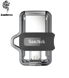 فلش مموری سن دیسک مدل Ultra Dual Drive M3.0 ظرفیت 64 گیگابایت